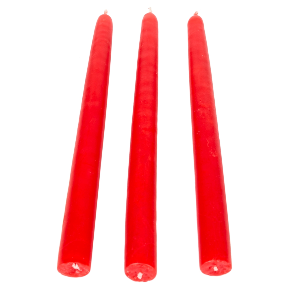 6LI STICK MUM KIRMIZI 25 CM