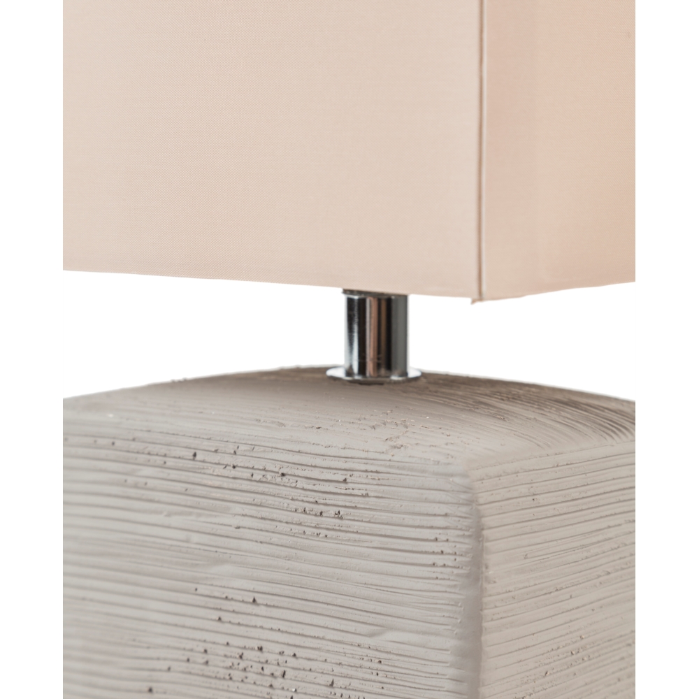 CUBUS SERAMİK ABAJUR BEJ