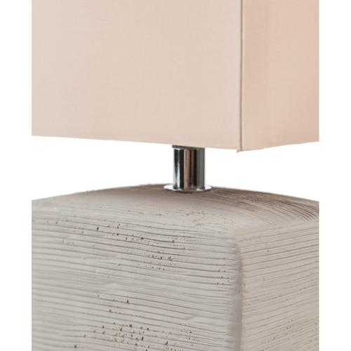  CUBUS SERAMİK ABAJUR BEJ