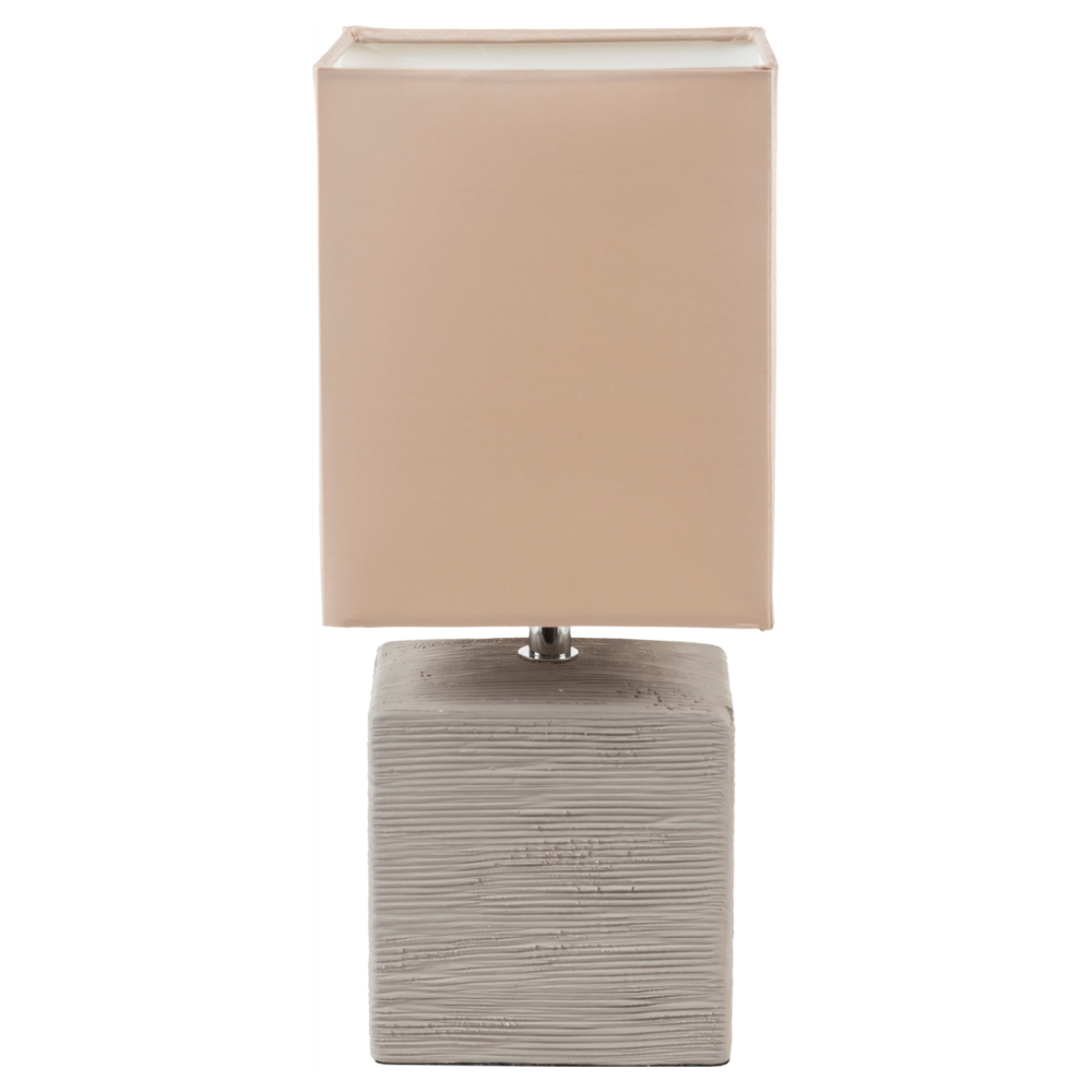 CUBUS SERAMİK ABAJUR BEJ