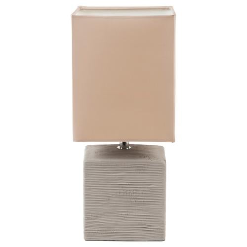  CUBUS SERAMİK ABAJUR BEJ