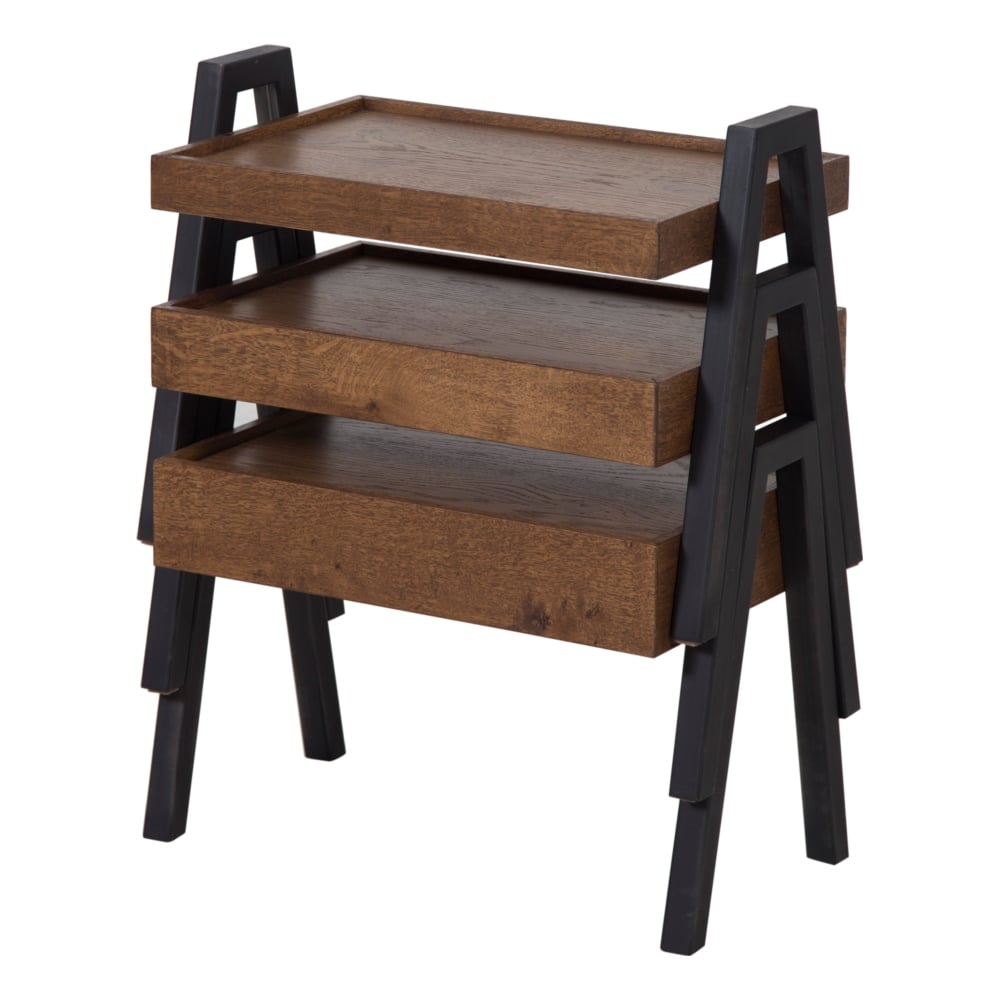 PLUTO MASİF AHŞAP ZİGON SEHPA