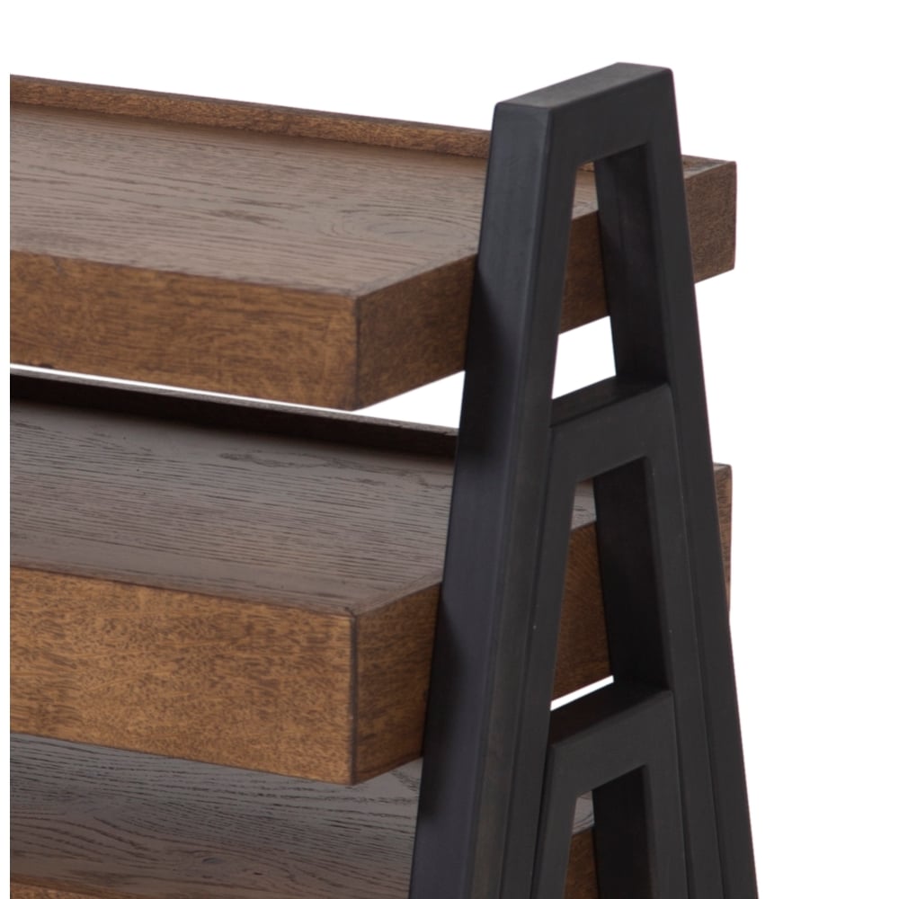 PLUTO MASİF AHŞAP ZİGON SEHPA