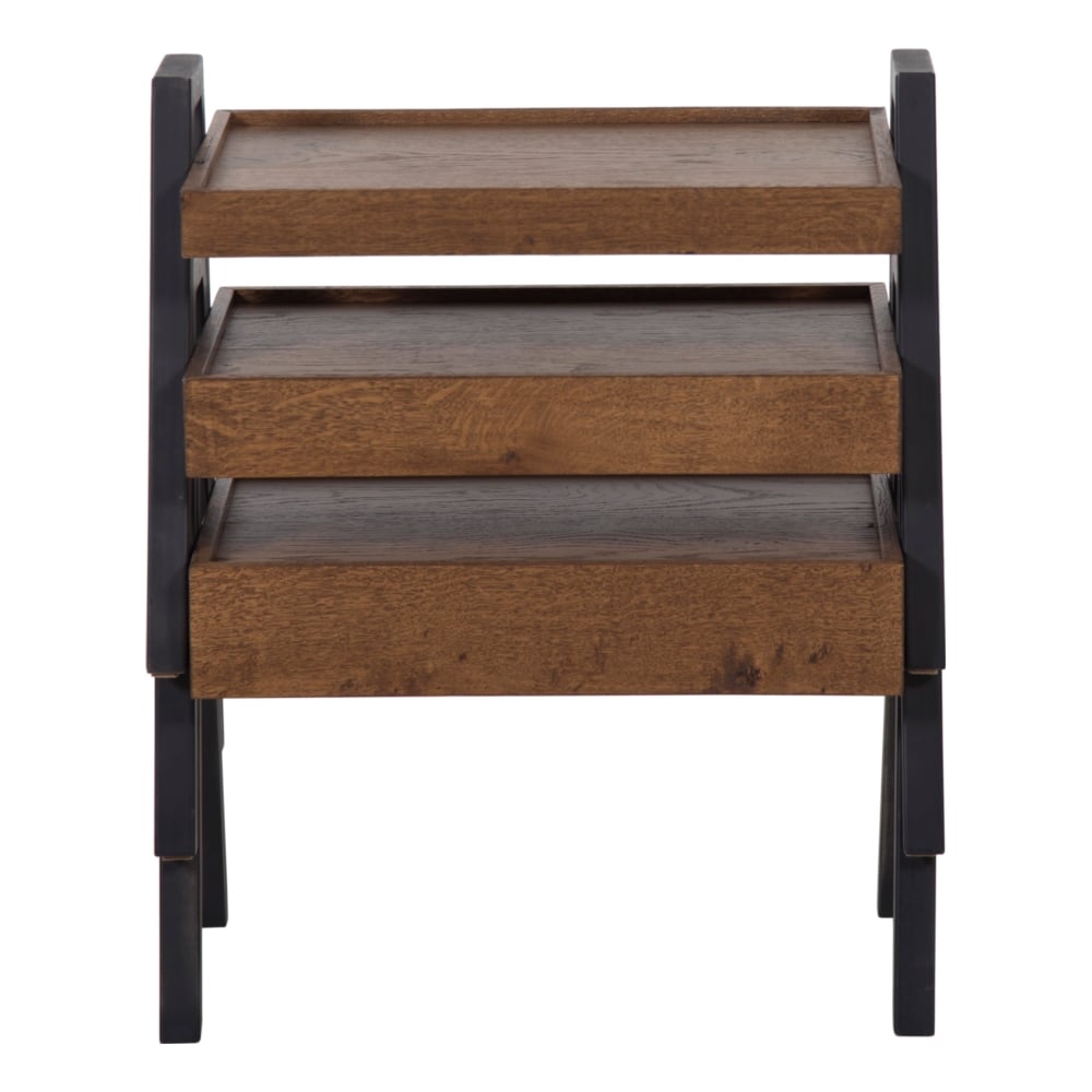 PLUTO MASİF AHŞAP ZİGON SEHPA