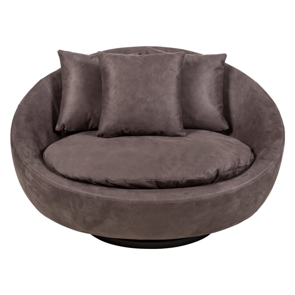 LOVELY GRİ DÖNER KOLTUK