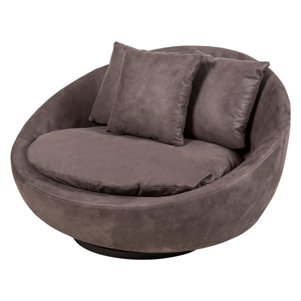 LOVELY GRİ DÖNER KOLTUK