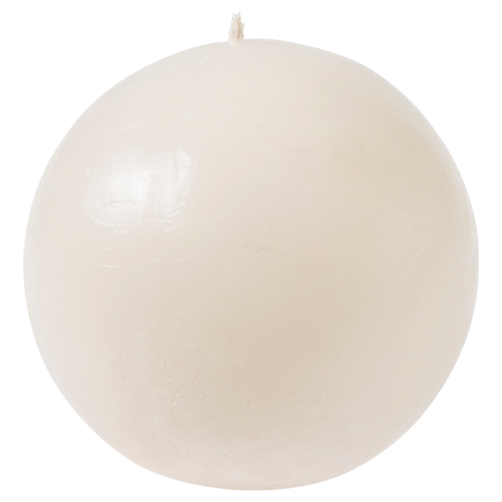 YUVARLAK MUM KREM 10 CM