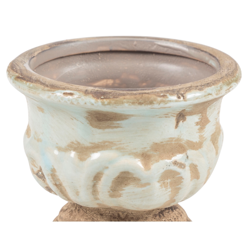 BLUR VAZO BEYAZ D:9.5X7.5 CM