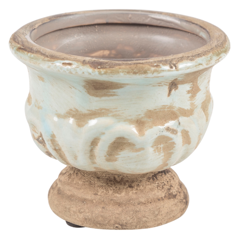 BLUR VAZO BEYAZ D:9.5X7.5 CM