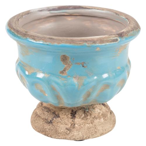  BLUR VAZO MAVİ D:9.5X7.5 CM