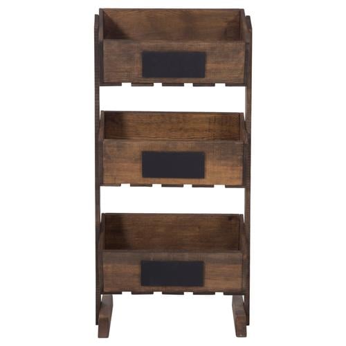  3 KATLI AHŞAP SEBZELİK