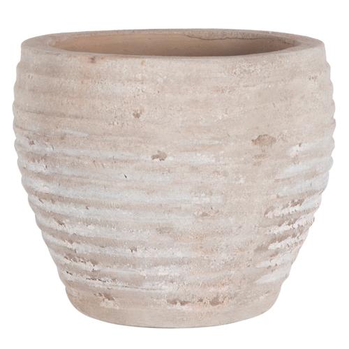 DEKORATİF TOPRAK SAKSI 23X28