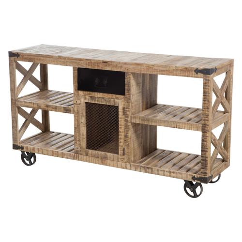  FEU MASİF AHŞAP KONSOL