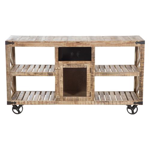  FEU MASİF AHŞAP KONSOL