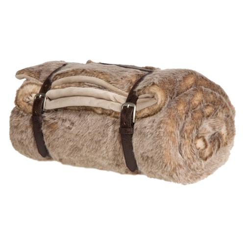  LYNX KAHVERENGİ PELUŞ BATTANİYE 130X150CM