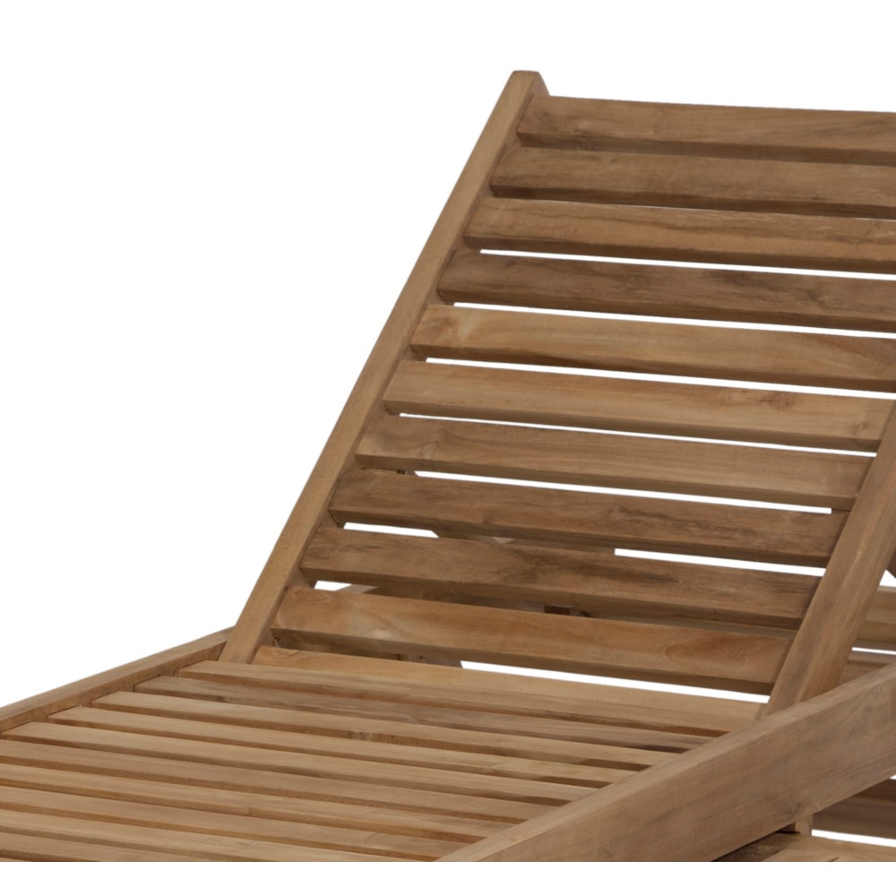 BORNEO TİK AĞACI ŞEZLONG