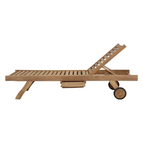  BORNEO TİK AĞACI ŞEZLONG