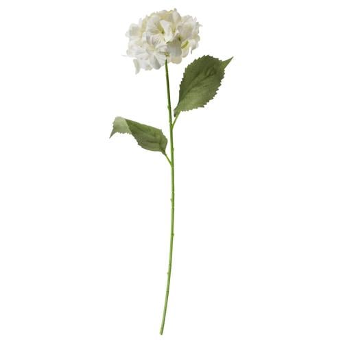 BEYAZ YAPAY ORTANCA DAL ÇİÇEK 75 CM