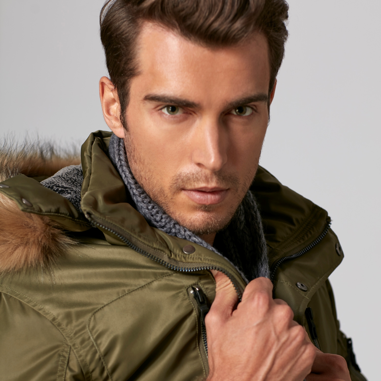 SUNİ KÜRK DETAYLI MONT