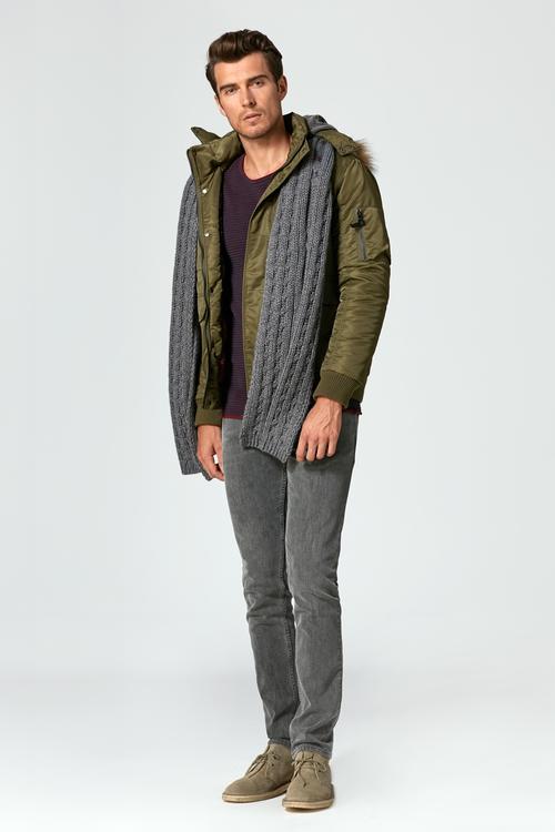  SUNİ KÜRK DETAYLI MONT