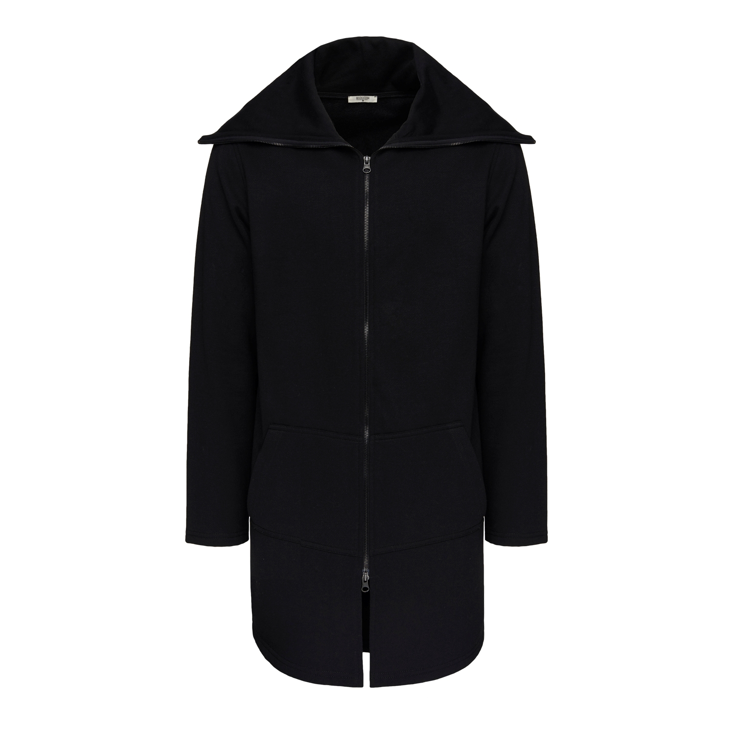 DÜZ FERMUARLI SWEATSHIRT