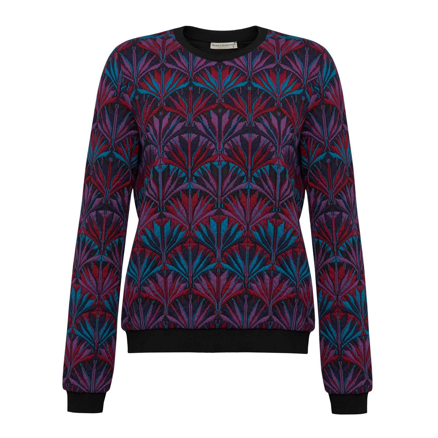 AÇIK YAKA SWEATSHIRT