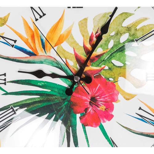  BOMBELİ RENKLİ DUVAR SAATİ 37 CM