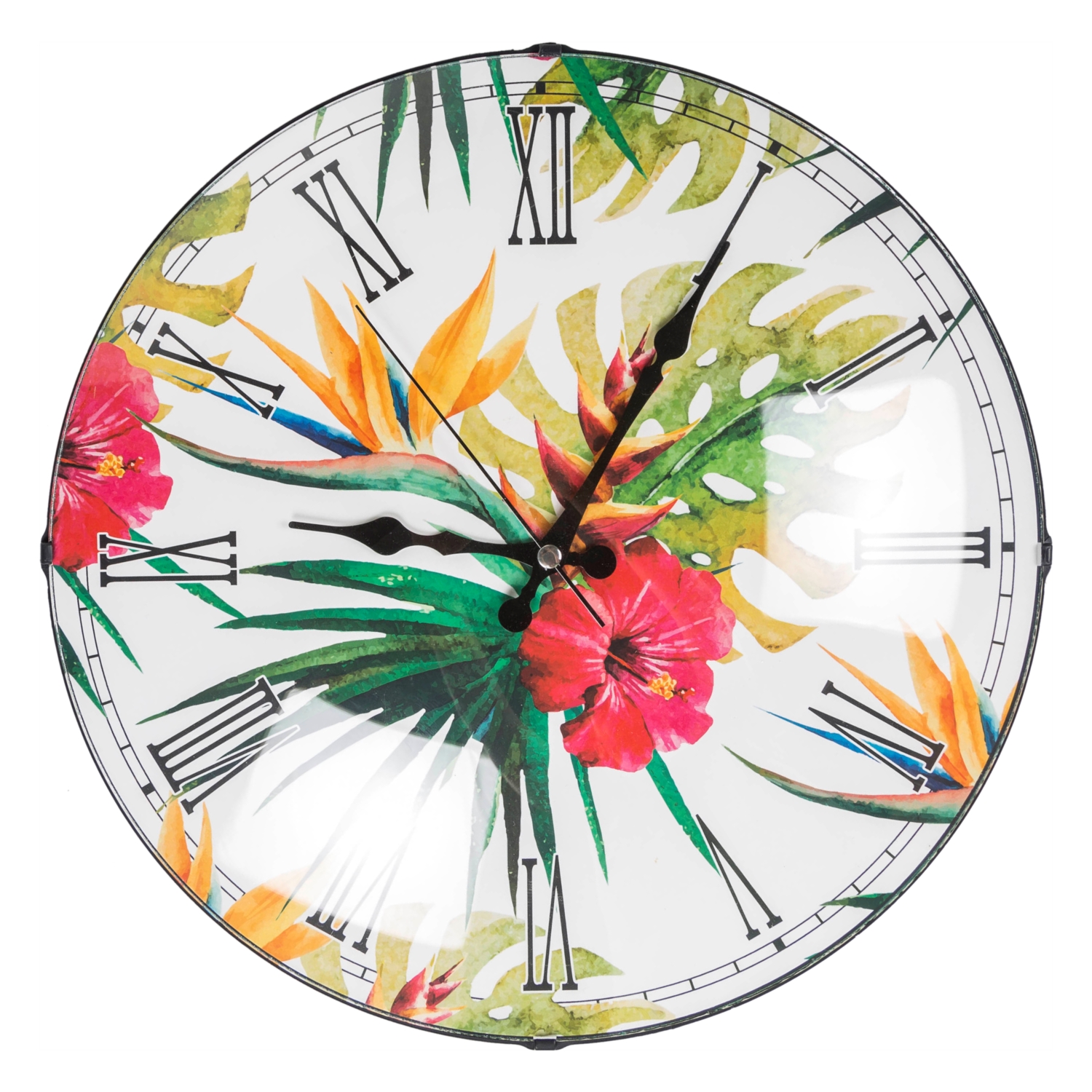 BOMBELİ RENKLİ DUVAR SAATİ 37 CM