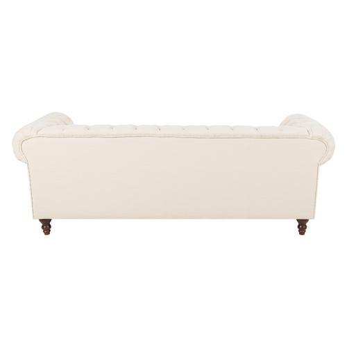  LUNA BEYAZ KUMAŞ CHESTER KOLTUK