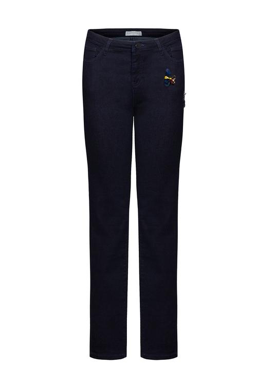  İŞLEMELİ JEAN PANTOLON