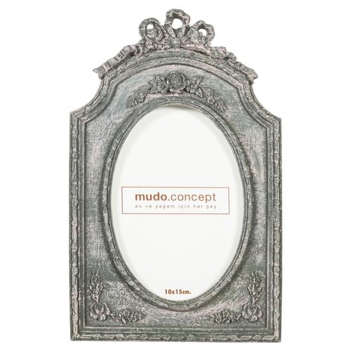  TEKLİ OVAL FOTOĞRAF ÇERÇEVESİ - FÜME 10X15CM