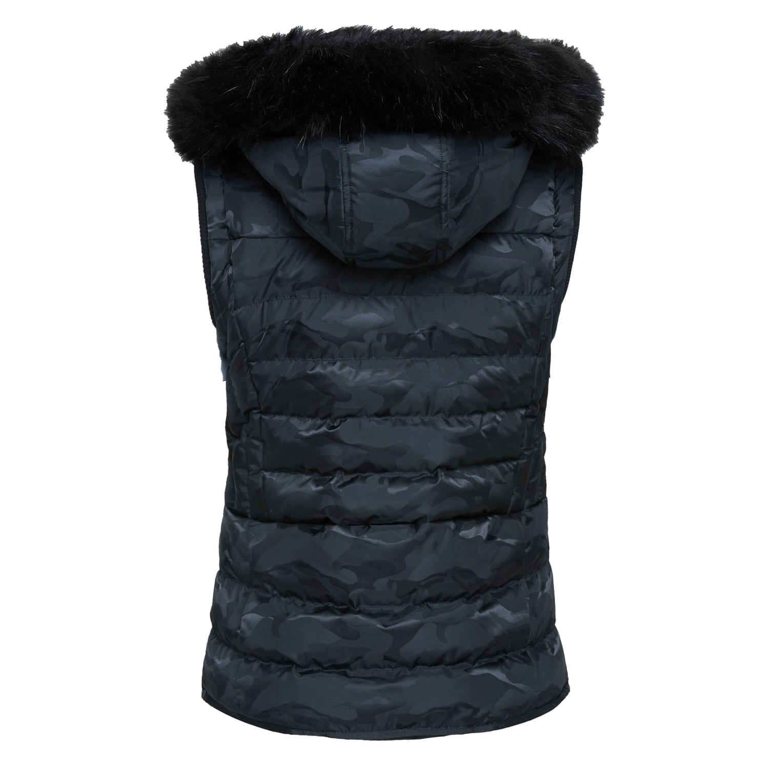 KÜRK DETAYLI KAPİTONE YELEK