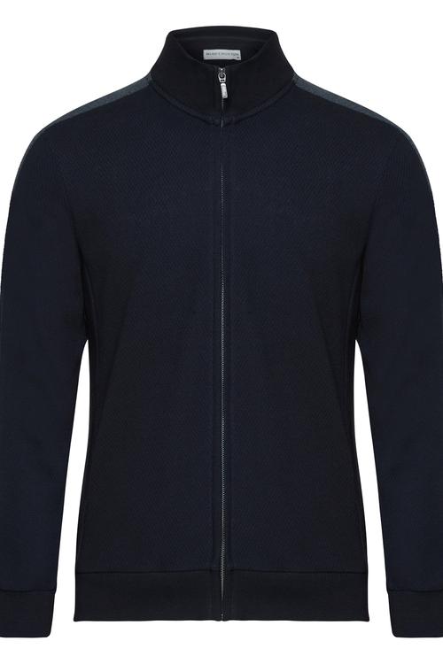  DÜZ FERMUARLI SWEATSHIRT