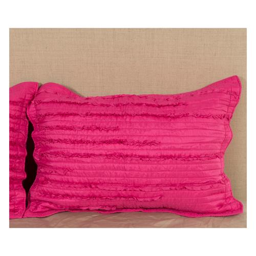  PARMA ÇİFT KİŞİLİK YATAK ÖRTÜSÜ FUŞYA 250X260