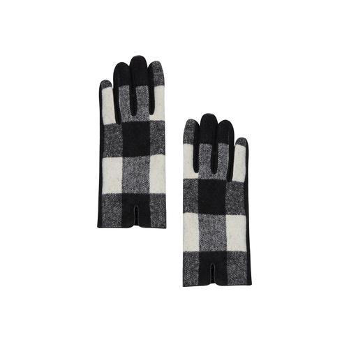  KARE DESENLİ YÜNLÜ ELDİVEN