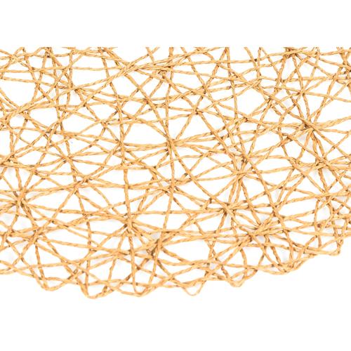  YUVARLAK AMERİKAN SERVİSİ- KAHVE 38 CM