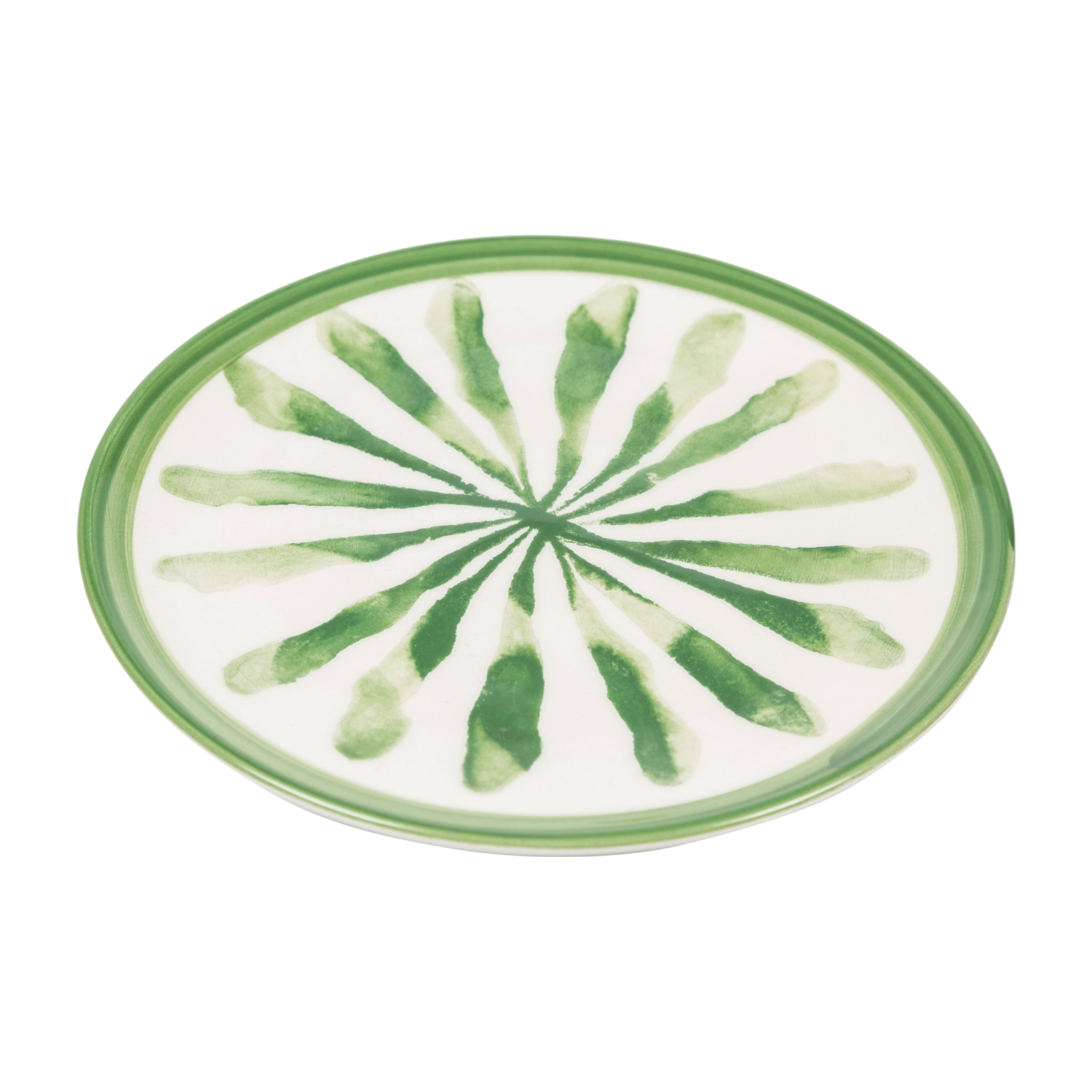 RIO YEŞİL PASTA TABAĞI - 21 CM