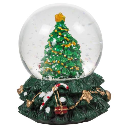  ÇAM AĞACI YILBAŞI KAR KÜRESİ 6 CM