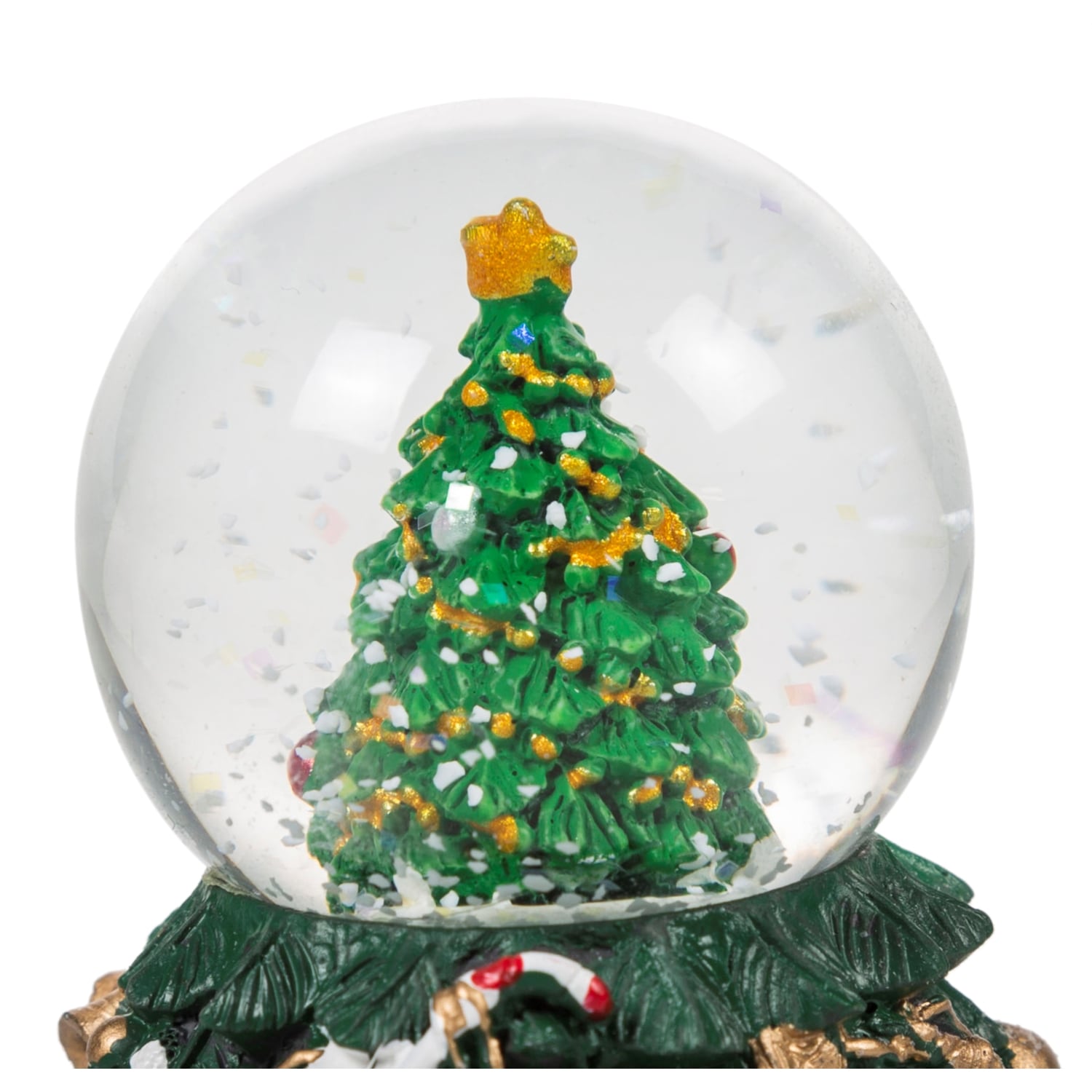 ÇAM AĞACI YILBAŞI KAR KÜRESİ 6 CM