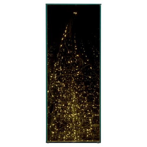  AURORA IŞIKLI CAM KÜP 20X20X50CM