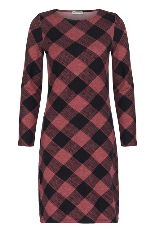  GEOMETRİK DESENLİ ÖRME ELBİSE