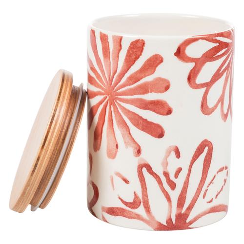  CAMILIA KAVANOZ- KIRMIZI 14*10,5 cm