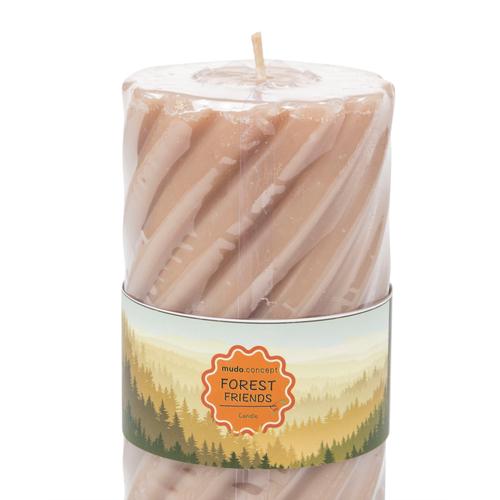  ORMAN DOSTLARI SPIRAL MUM - KARAMEL 7X15 CM