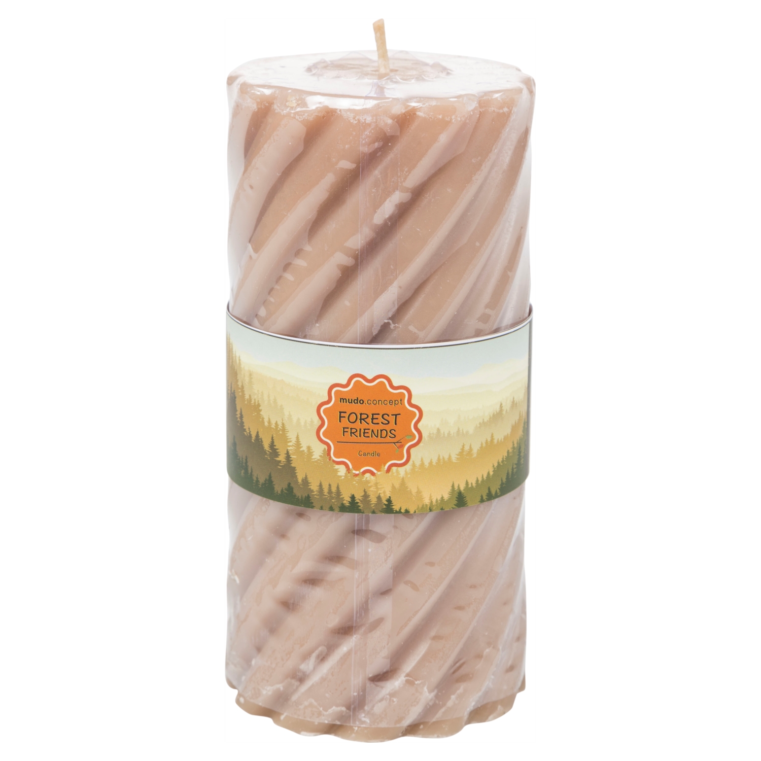 ORMAN DOSTLARI SPIRAL MUM - KARAMEL 7X15 CM