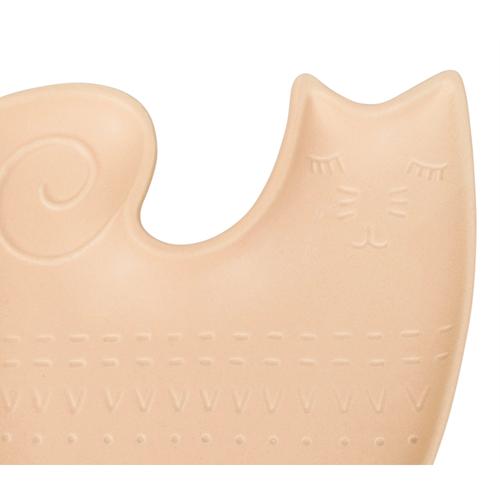  KEDİ ŞEKİLLİ BÜYÜK SERVİS TABAĞI - 28 & 21 CM