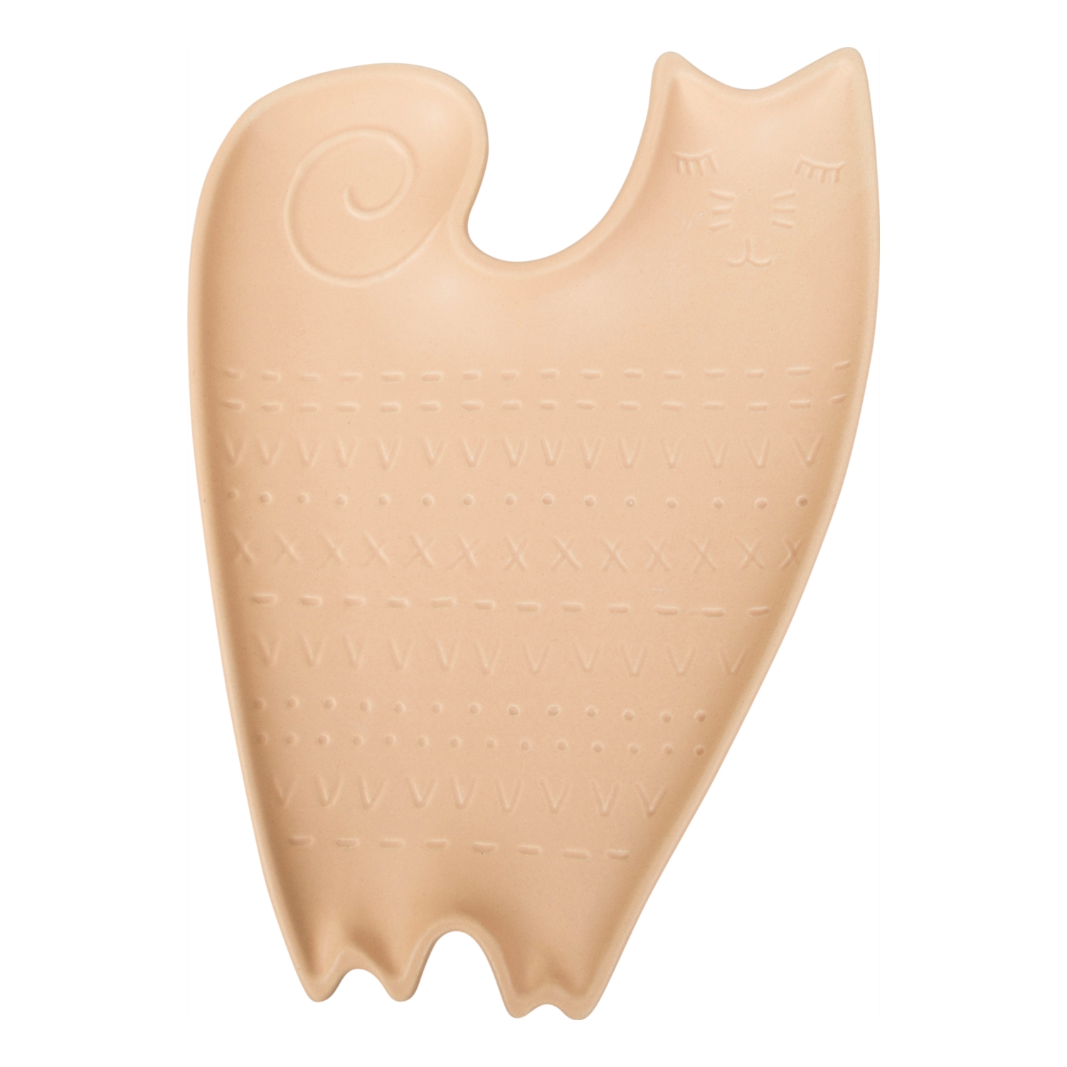 KEDİ ŞEKİLLİ BÜYÜK SERVİS TABAĞI - 28 & 21 CM