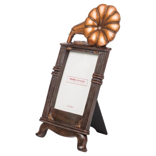  ANTIQUE GRAMOFON ÇERÇEVE 9x13CM