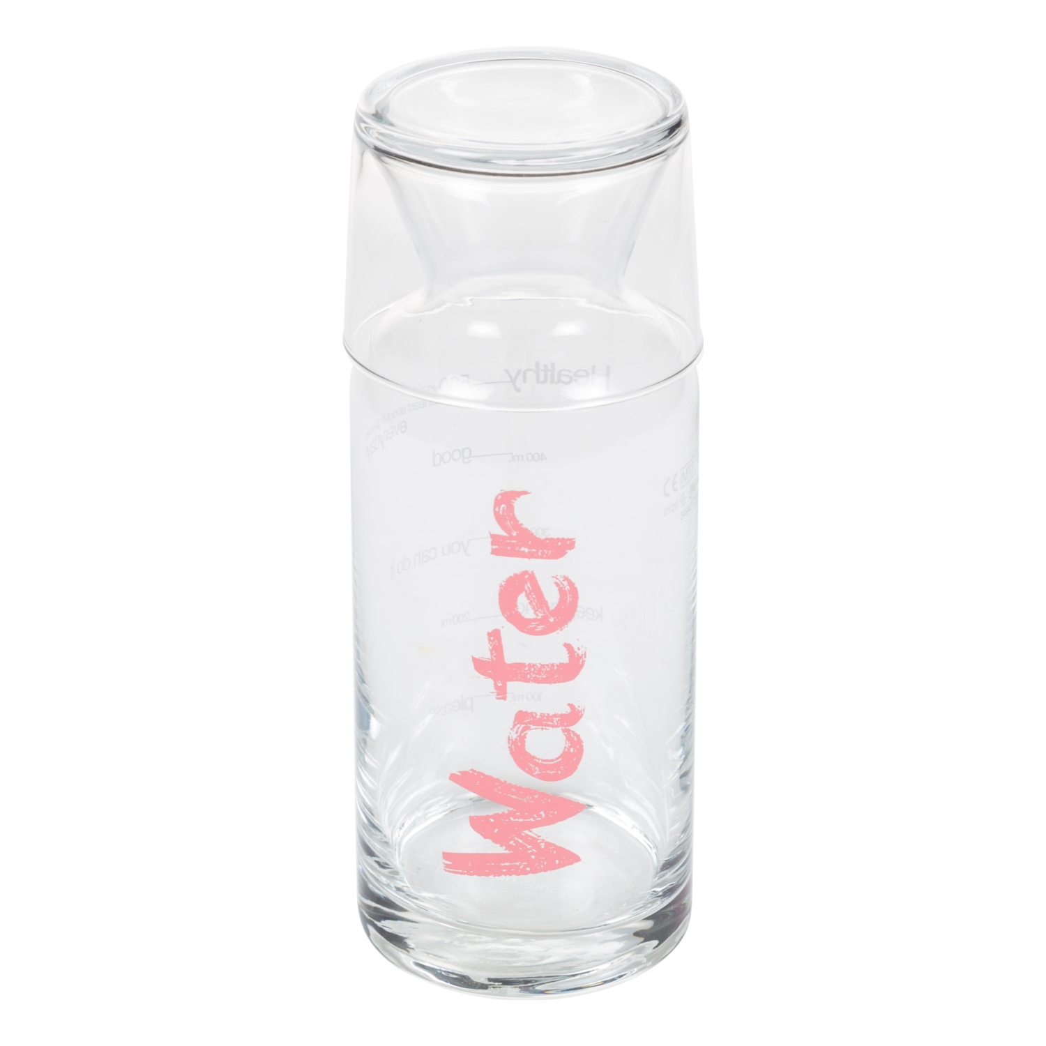 WATER PEMBE KAPAKLI BAŞUCU SÜRAHİSİ - 700 ML