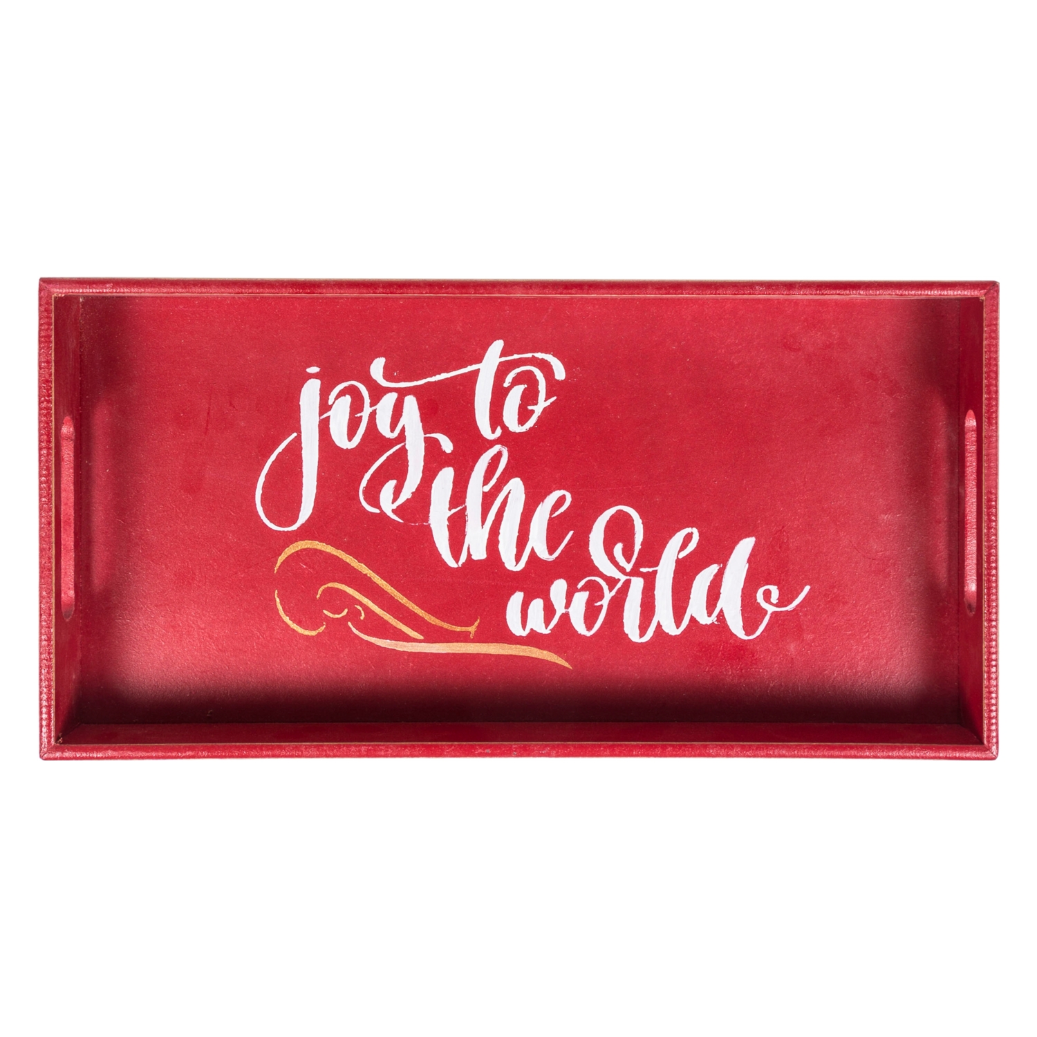 JOY TEPSİ KÜÇÜK 19X36 CM-KIRMIZI