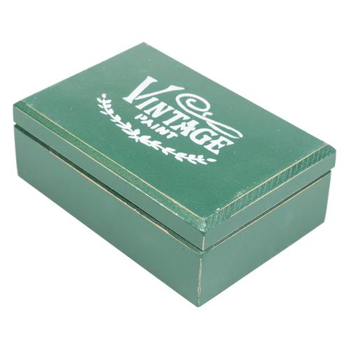  VINTAGE MINI KUTU 21X14X8 CM-YEŞİL